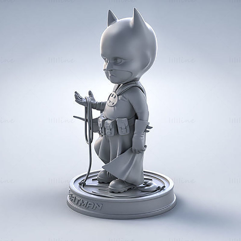 Little Batman 3D Printing Model STL