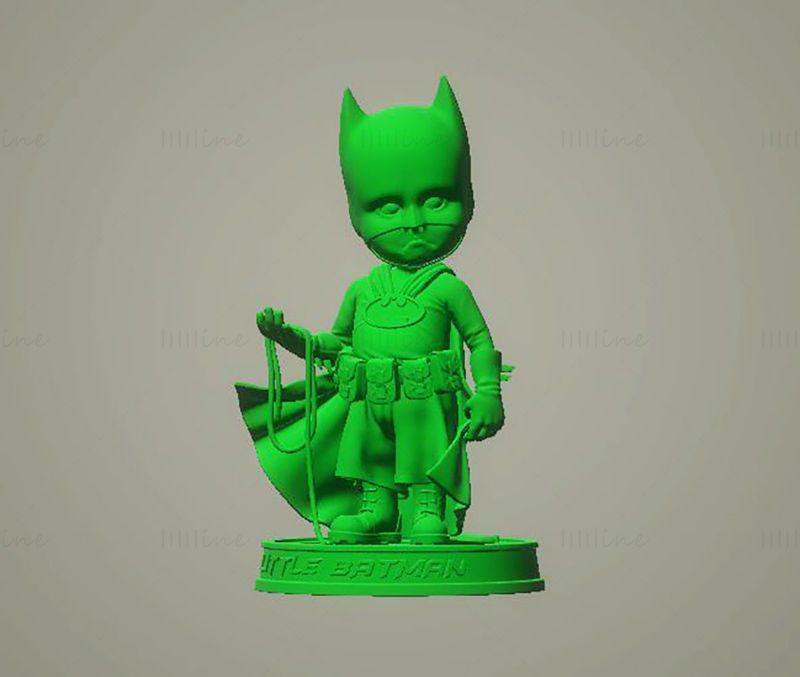 Küçük Batman 3D Baskı Modeli STL