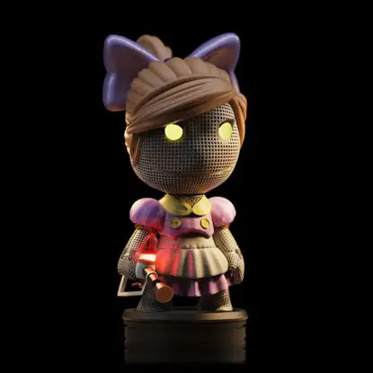 Little Sister - Bioshock 3D Print Model STL Формат (Little Big Planet)
