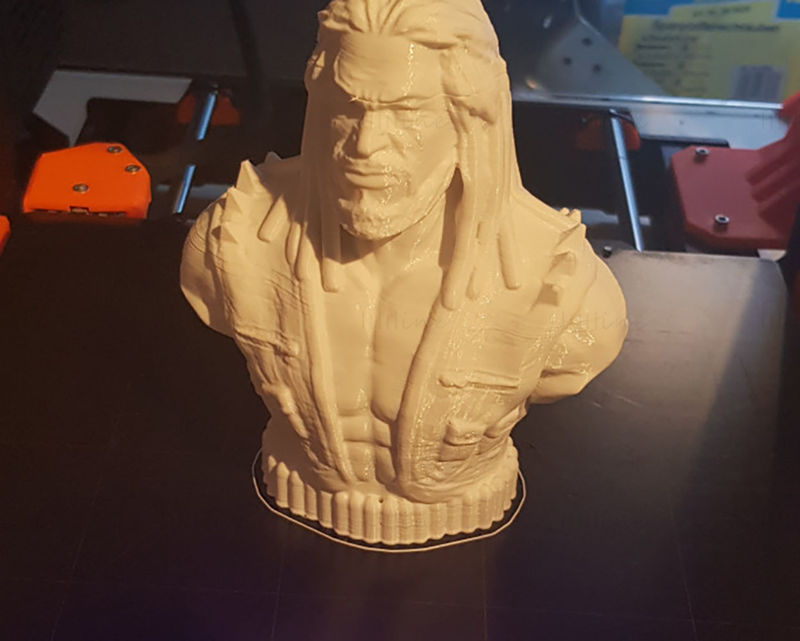 Lobo Bust 3D Printing Model STL