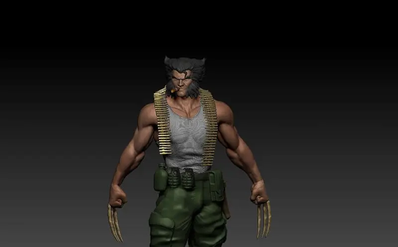 Logan Soldier 3D tiskový model STL