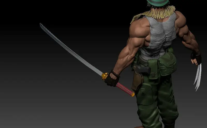 Modèle d'impression 3D Logan Soldier STL
