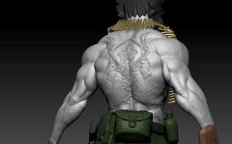 Modelo de impressão 3D Logan Soldier STL