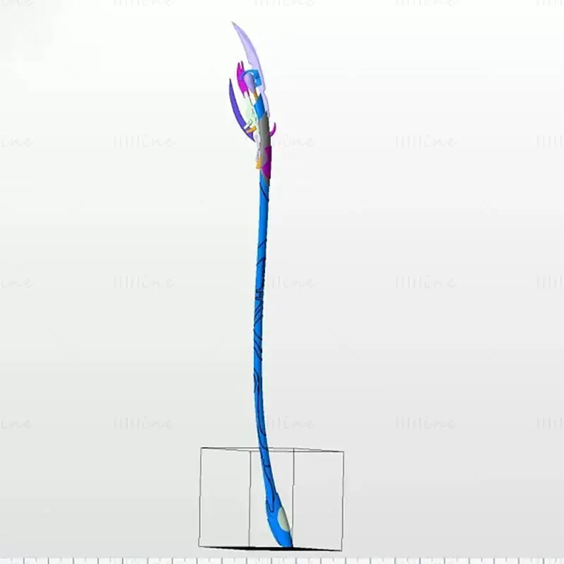 Loki Chitauri Scepter Staff Weapon Stick 3D Printing Model STL
