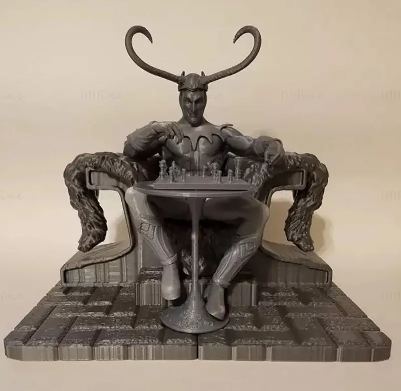 Loki Play Chess 3D Printing Model STL