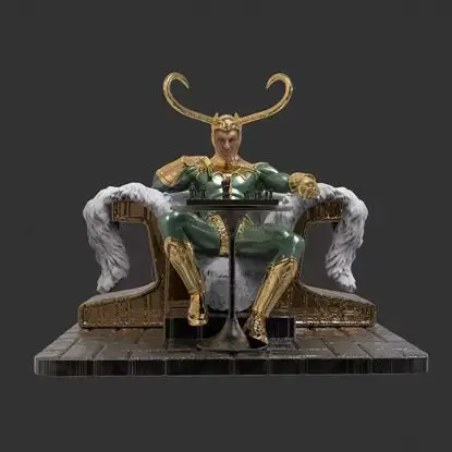 نموذج الطباعة Loki Play Chess 3D STL
