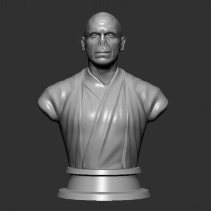 Modelo de impresión en 3D de Lord Voldemort