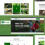Love Gardening  Company Website Landing Page Template- UI Adobe XD