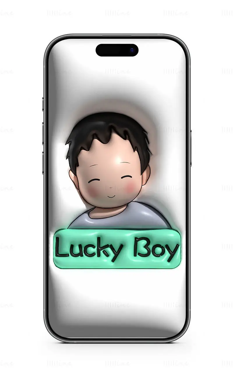 Imagini de fundal pentru telefonul mobil Lucky Boy