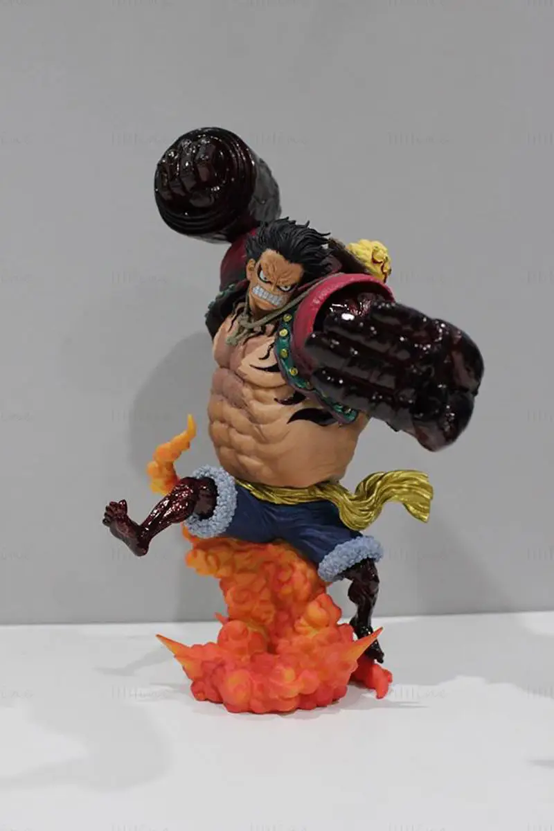 Luffy Gear 4 King Kong Gun 3D tiskový model STL