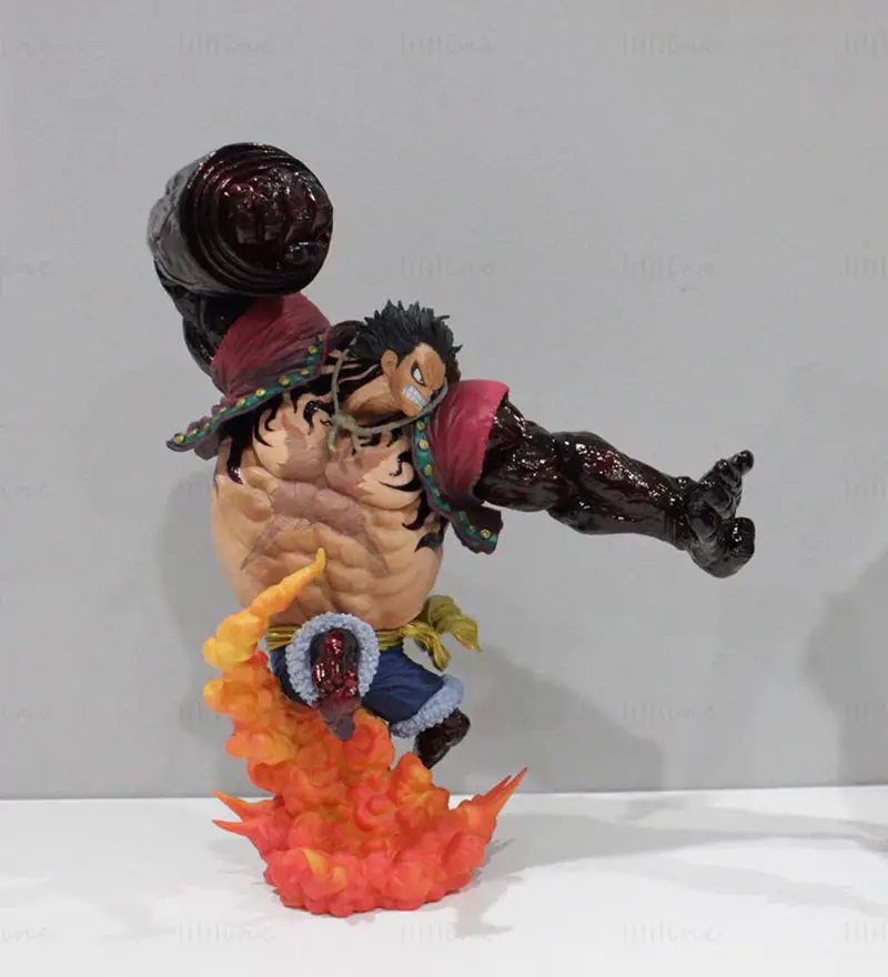 Luffy Gear 4 King Kong Gun 3D-printmodel STL