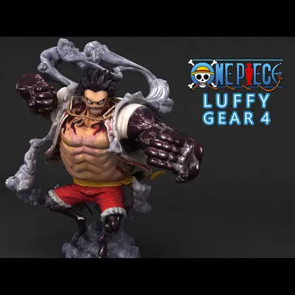 Luffy Gear 4 - Tek Parça 3D Baskı Modeli