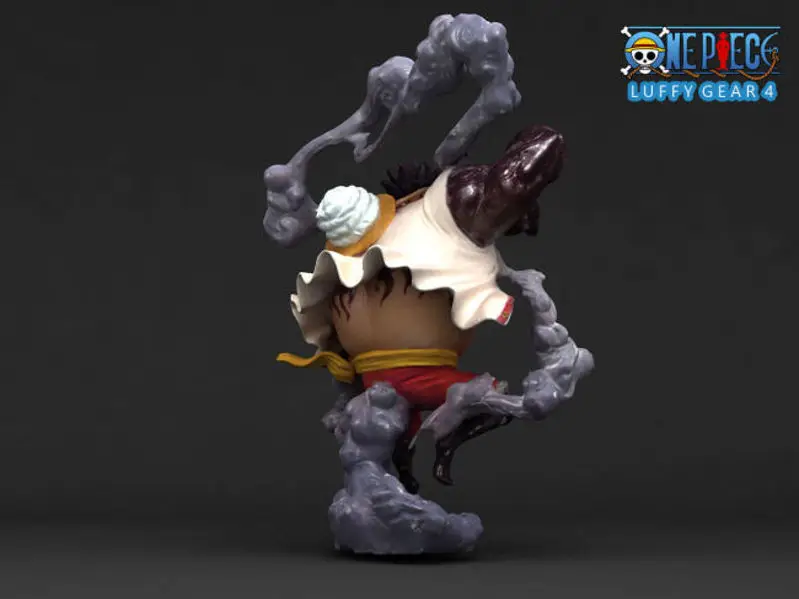 Luffy Gear 4 - Tek Parça 3D Baskı Modeli