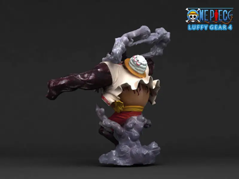 Luffy Gear 4 - Tek Parça 3D Baskı Modeli