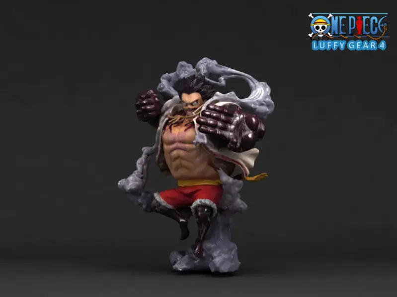 Luffy Gear 4 - Tek Parça 3D Baskı Modeli