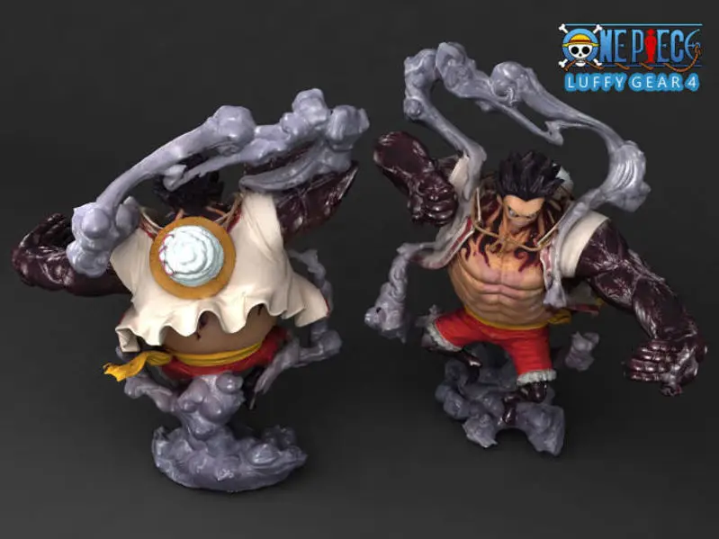 Luffy Gear 4 - Tek Parça 3D Baskı Modeli