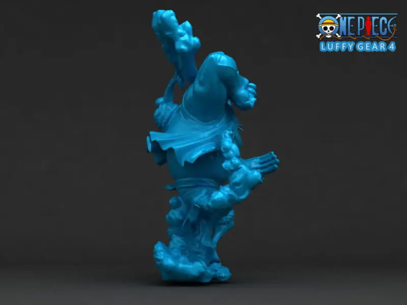 Luffy Gear 4 - Tek Parça 3D Baskı Modeli