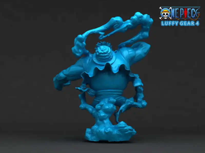 Luffy Gear 4 - Tek Parça 3D Baskı Modeli