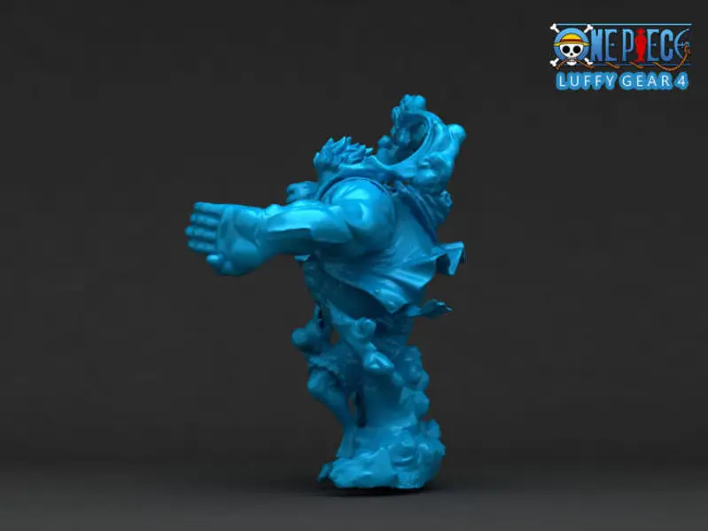 Luffy Gear 4 - 3D-printmodel uit één stuk