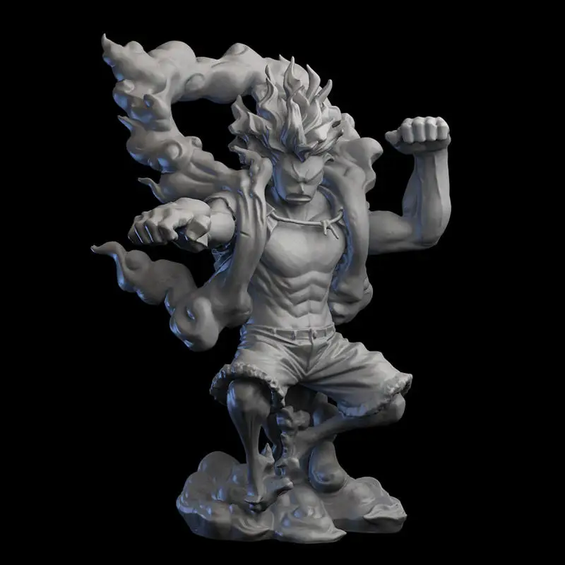 Luffy Gear 4 Snakeman 3D tiskový model STL