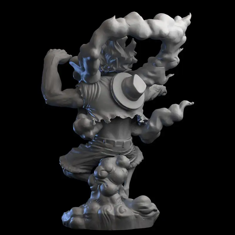 Luffy Gear 4 Yılan Adam 3D Baskı Modeli STL