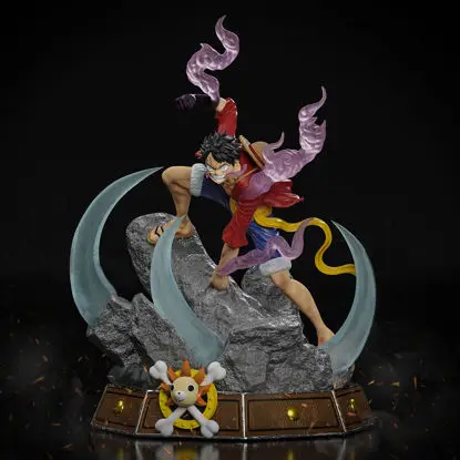 Luffy - One Piece 3D-utskriftsmodell STL