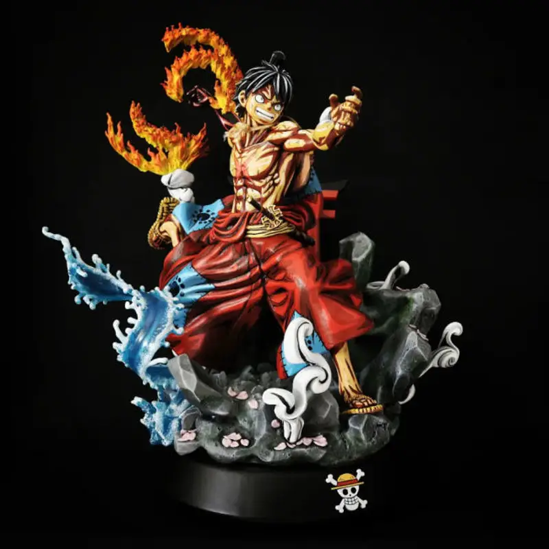 Luffy Red Hawk - Tek Parça 3D Baskı Modeli STL