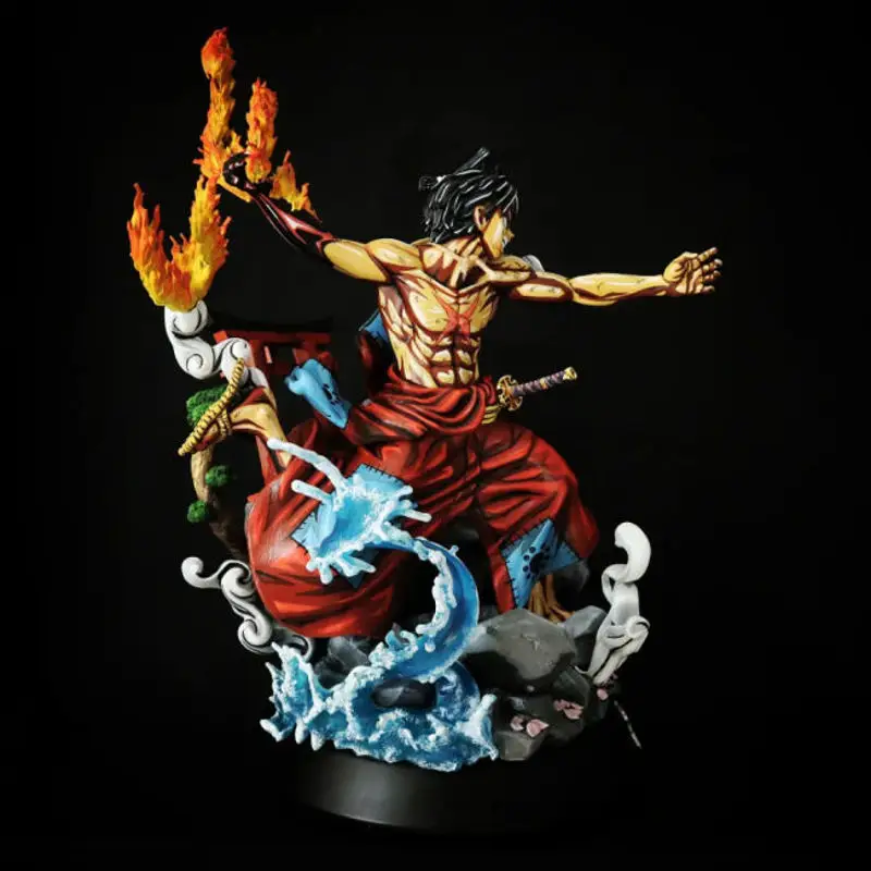 Luffy Red Hawk - Tek Parça 3D Baskı Modeli STL