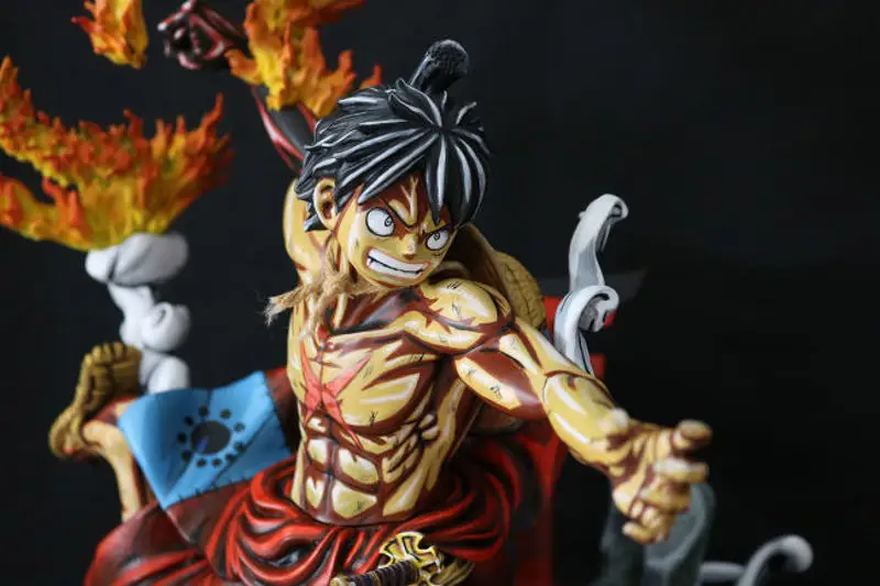 Luffy Red Hawk - Eén stuk 3D-printmodel STL