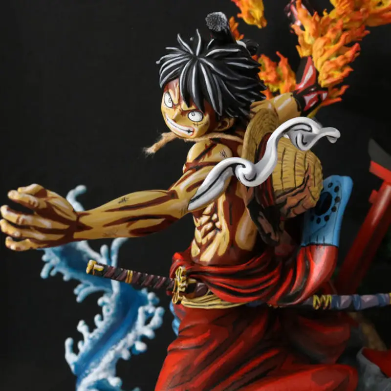 Luffy Red Hawk - Eén stuk 3D-printmodel STL