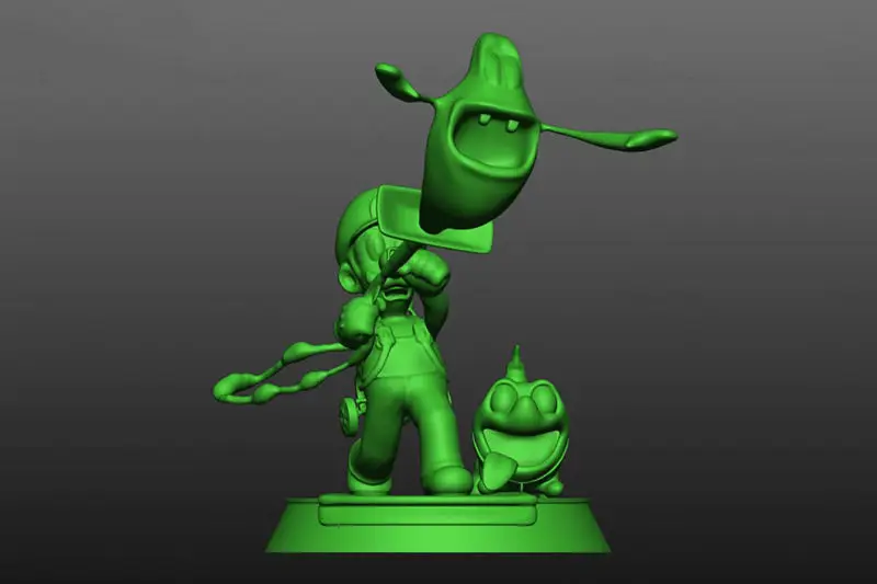 Fichiers STL du modèle d'impression 3D de Luigi's Mansion