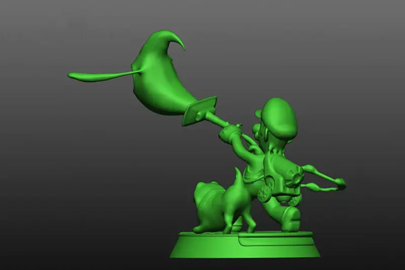 Fichiers STL du modèle d'impression 3D de Luigi's Mansion