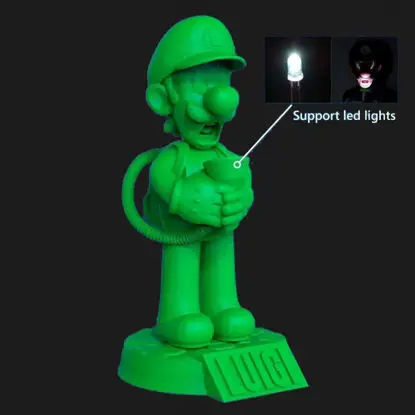 Fichiers STL pour lampe torche Luigi's Mansion (modèle d'impression 3D)