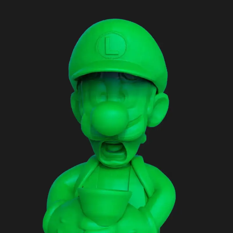 Fichiers STL pour lampe torche Luigi's Mansion (modèle d'impression 3D)