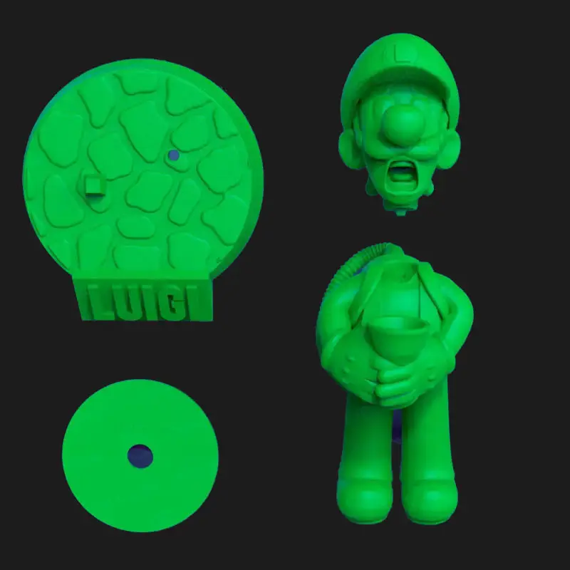 Fichiers STL pour lampe torche Luigi's Mansion (modèle d'impression 3D)