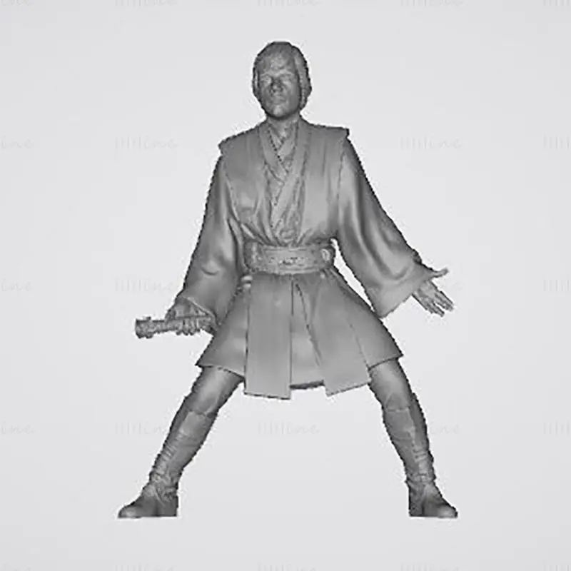 Luke Skywalker 3D Print Model STL