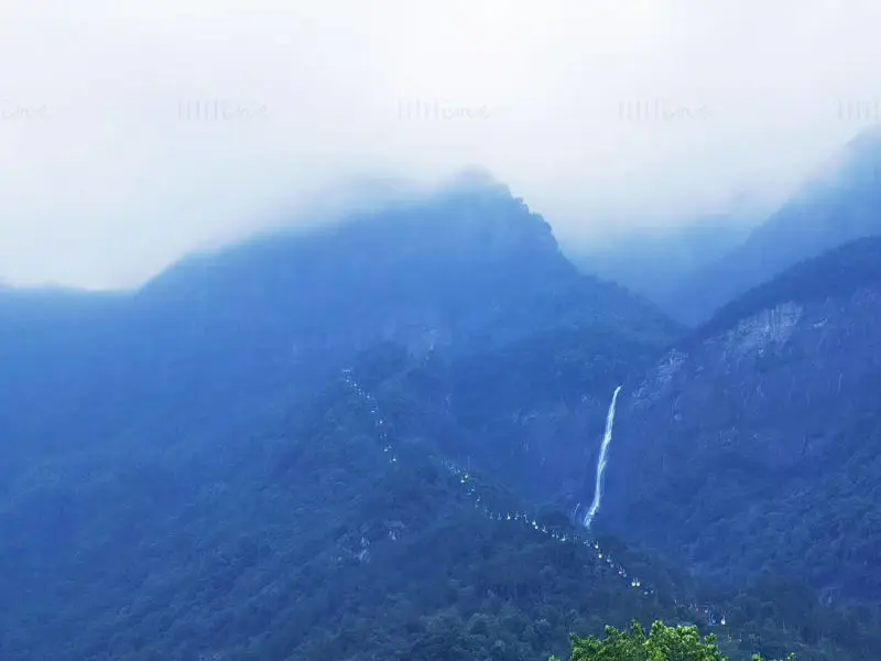 Fotografie vodopádu Lushan