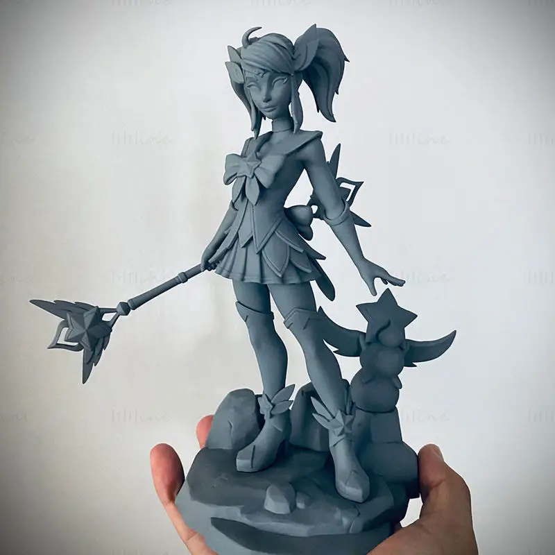 Lux Star Guardian Skin (League of Legends) 3D Print Model STL FIles