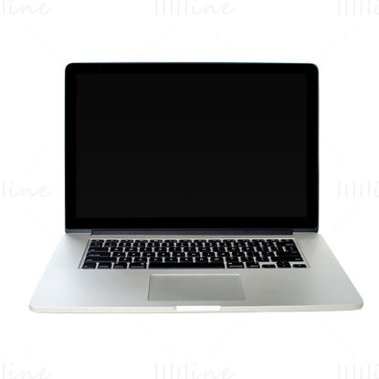 Laptop MacBook Vedere frontală PNG
