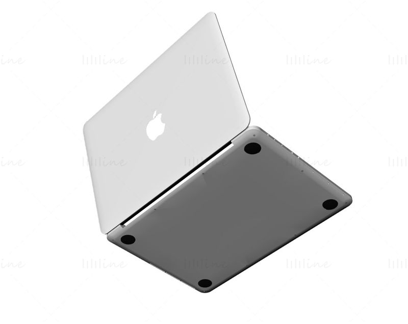 MacBook Pro 3D-model
