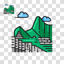 Machu Picchu vector illustration