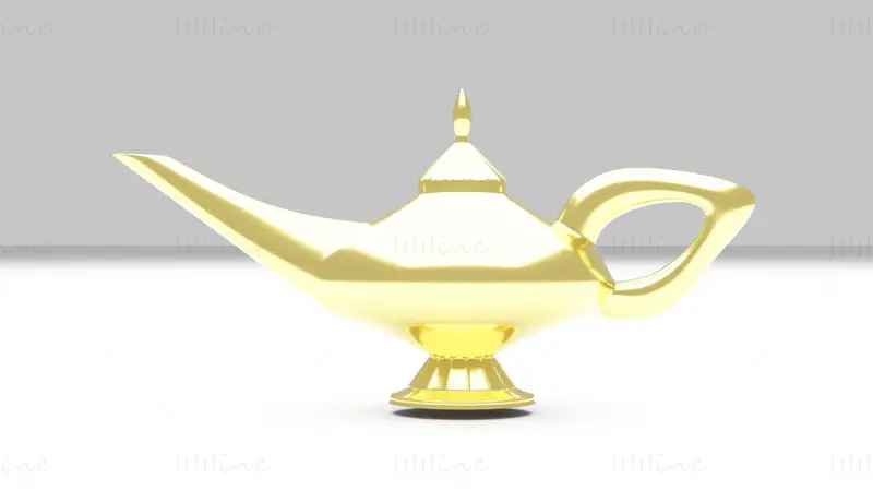 Magic Lamp 3D Model