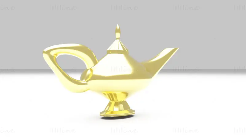 Magic Lamp 3D Model