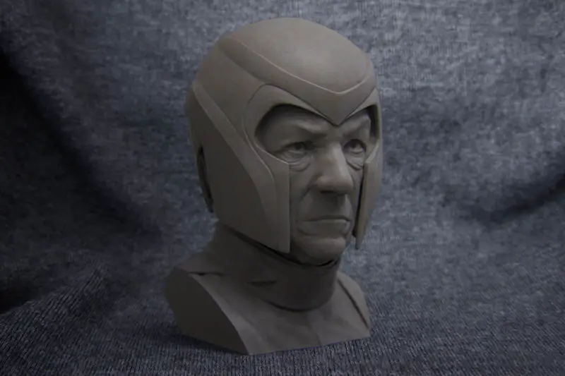 Magneto Bust 3D Printing Model STL