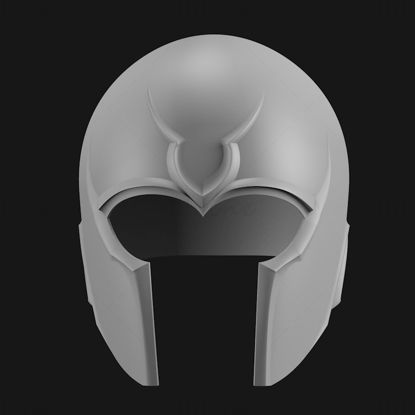 Magneto-Helm 3D-Druckmodell