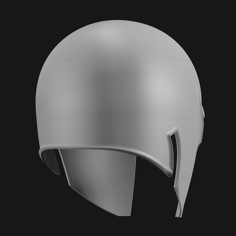 万磁王头盔3D打印模型
