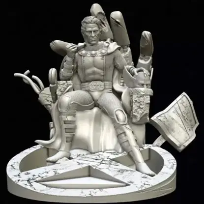 Magneto Throne 3D Printing Model STL