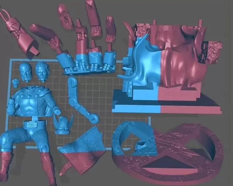 Magneto Throne 3D Printing Model STL