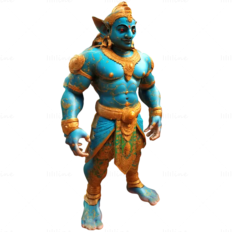 مدل پرینت سه بعدی Majestic Genie Guardian