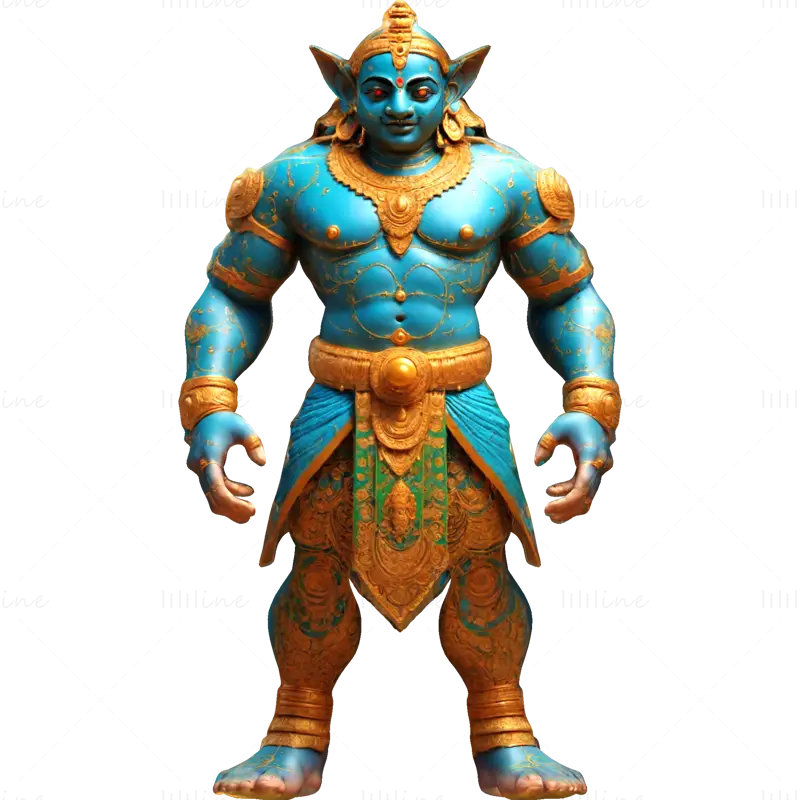 مدل پرینت سه بعدی Majestic Genie Guardian